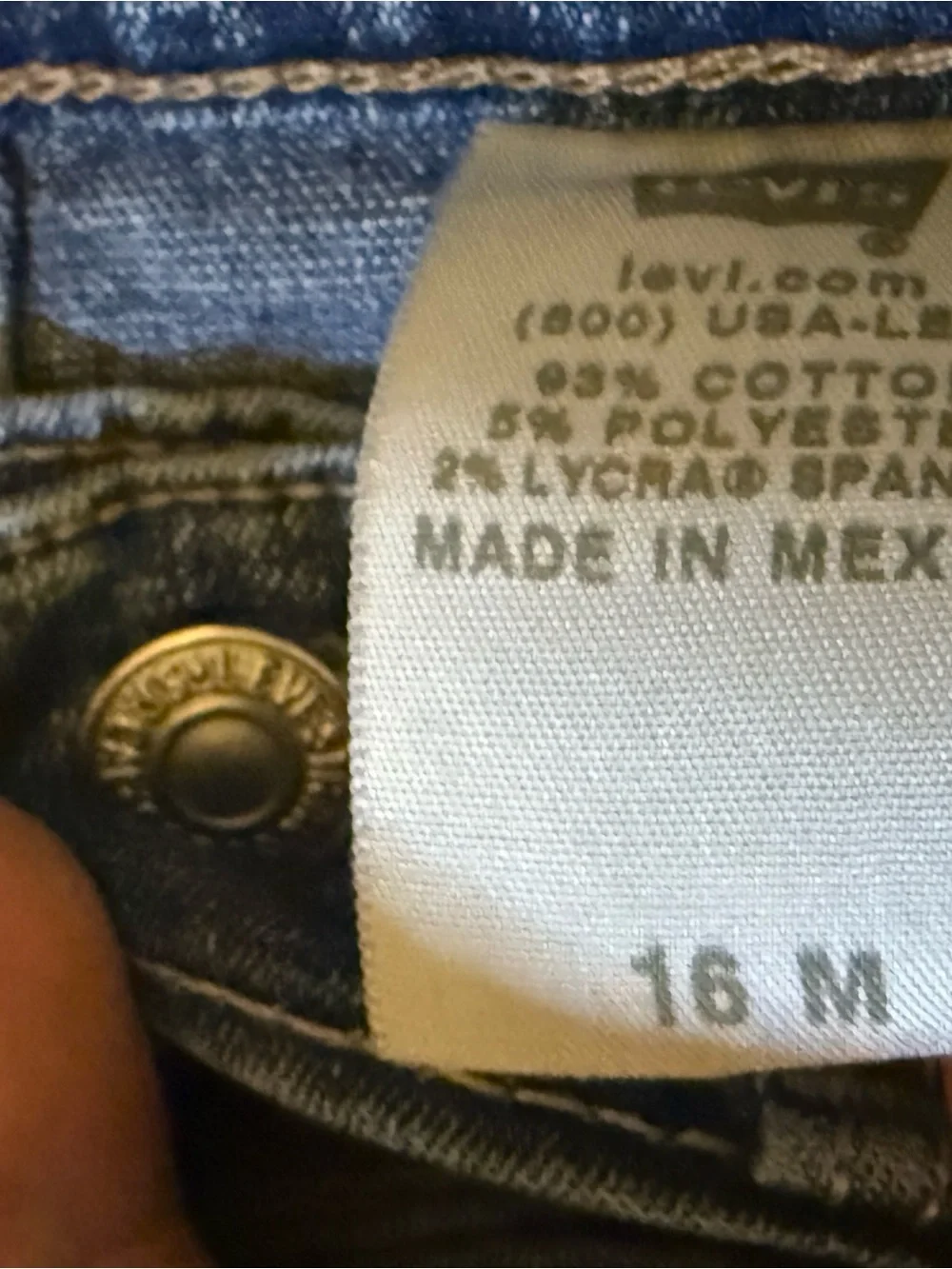Levi's 3 piece Men's Blue Denim Jeans - Classic boot cut Fit